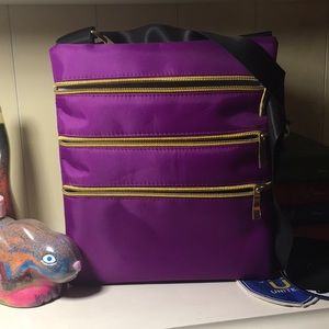 Purple Crossbody Pocketbook